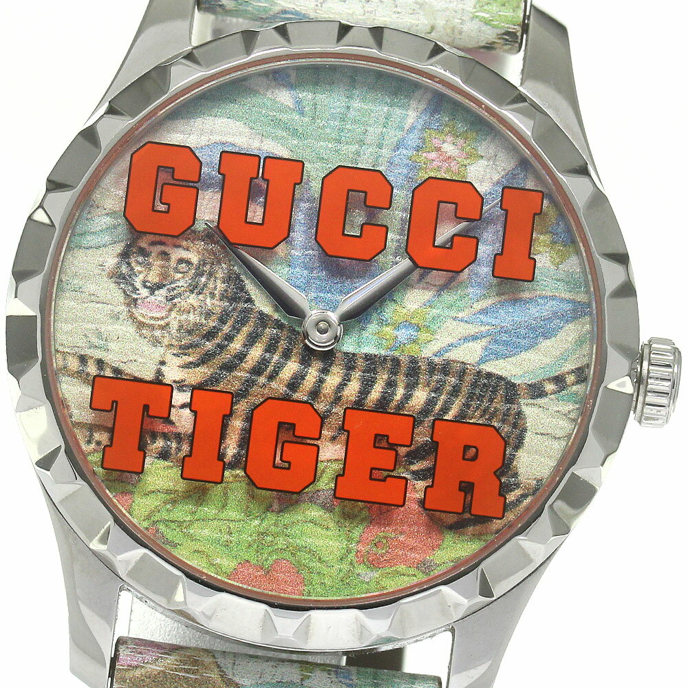 楽天市場】グッチ GUCCI（ベルトカラーマルチカラー）（男女兼用腕時計