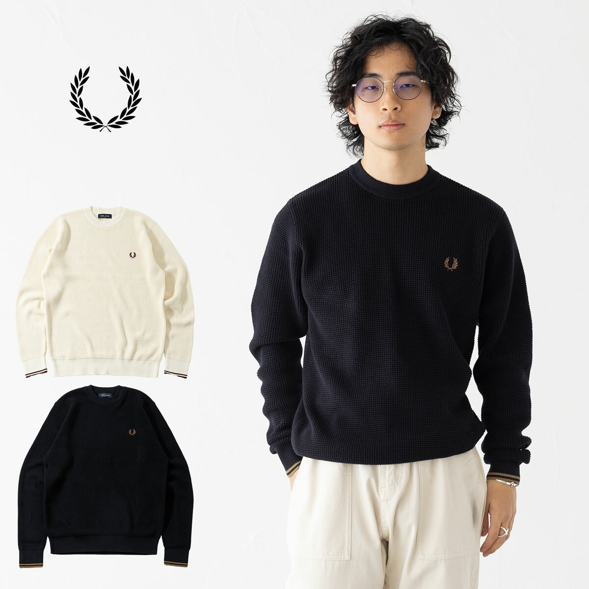 楽天市場】FREDPERRY フレッドペリー（ネックラインクルーネック