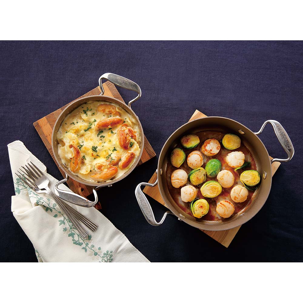 楽天市場】マイヤーサーキュロン浅型両手鍋（キッチン用品・食器・調理