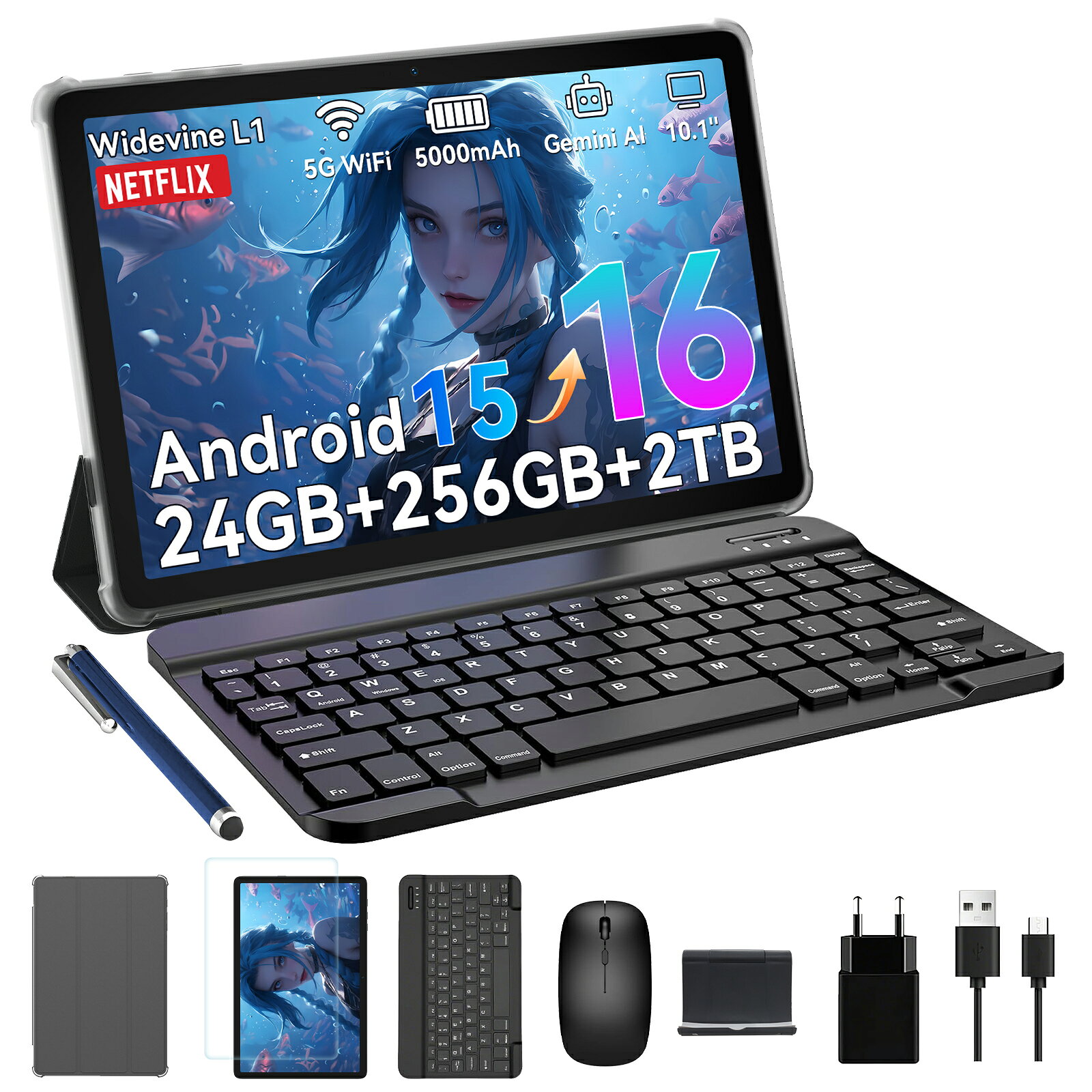 楽天市場】タブレット 10インチ（容量（内蔵ストレージ）256GB）の通販