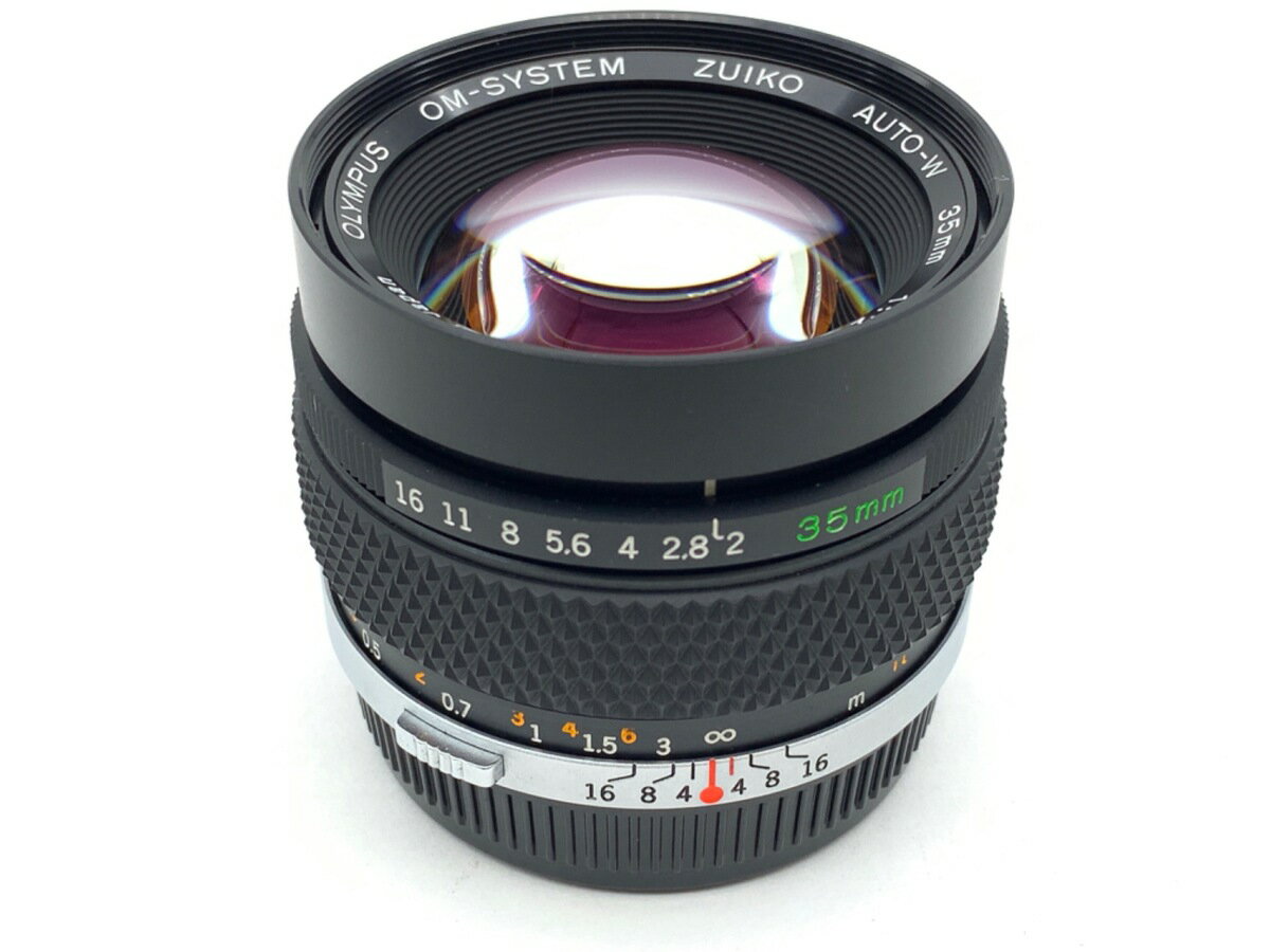 OLYMPUS】OM-SYSTEM ZUIKO AUTO-W 35mm F2 ZUIKO屈指のクセ玉？ZUIKO