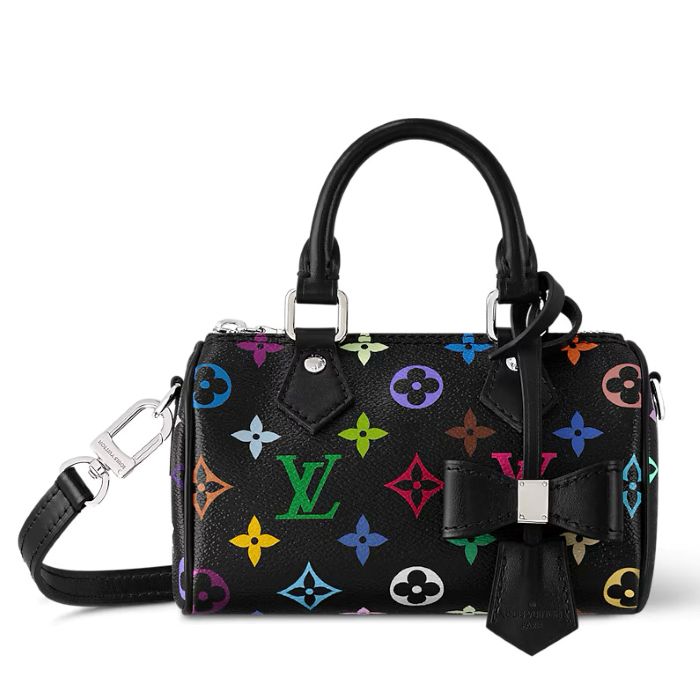 LV×TM ナノ・スピーディ」M13836「ルイ・ヴィトン×村上隆」モノグラム