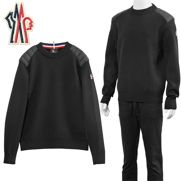 楽天市場】MONCLER（柄ロゴ）（ニット・セーター｜トップス）：メンズ