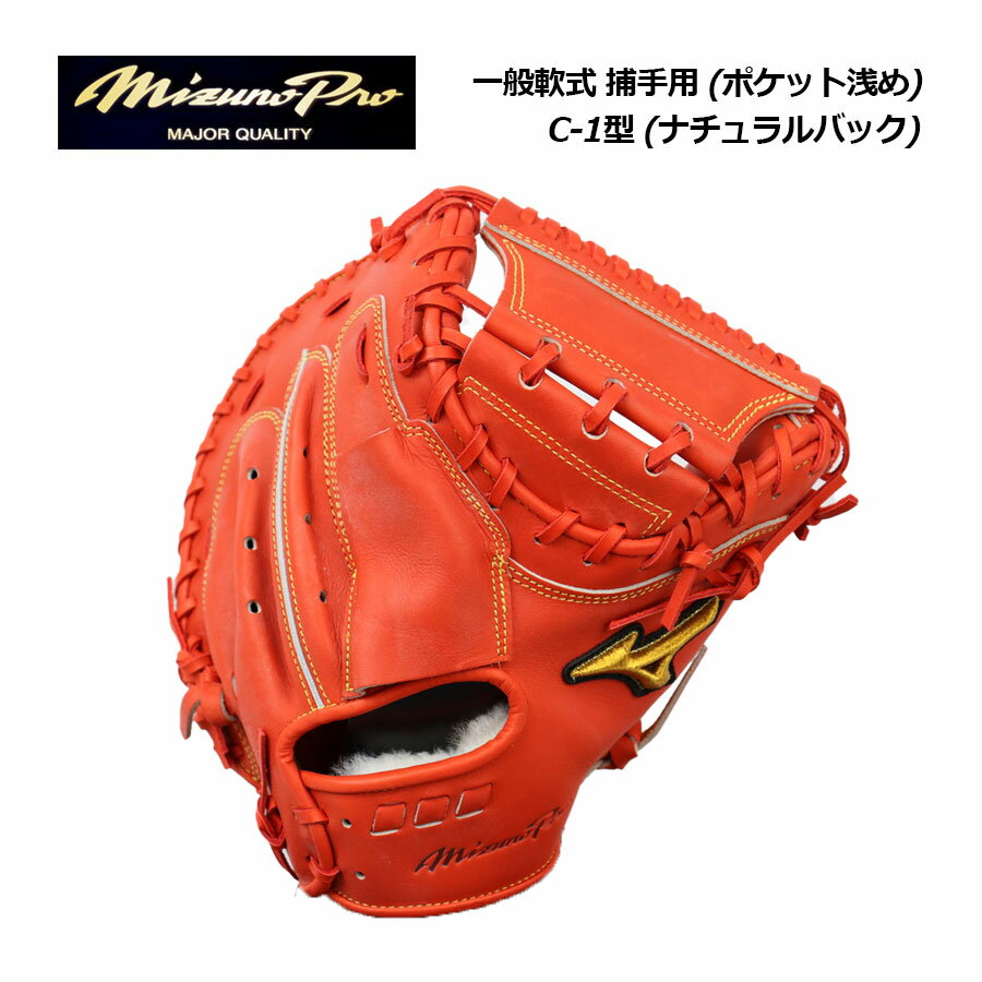 楽天市場】ミズノプロ キャッチャーミット 軟式の通販
