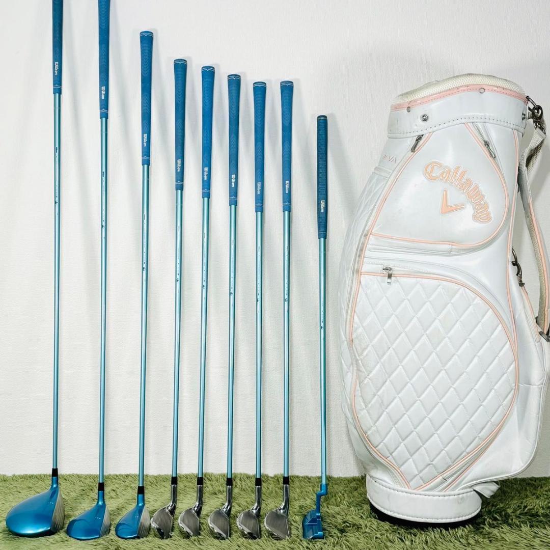 楽天市場】ウィルソン ゴルフクラブセット レディースの通販