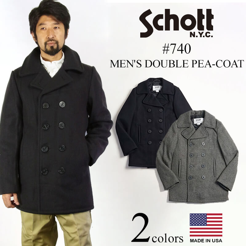 楽天市場】schott ピーコート 42の通販