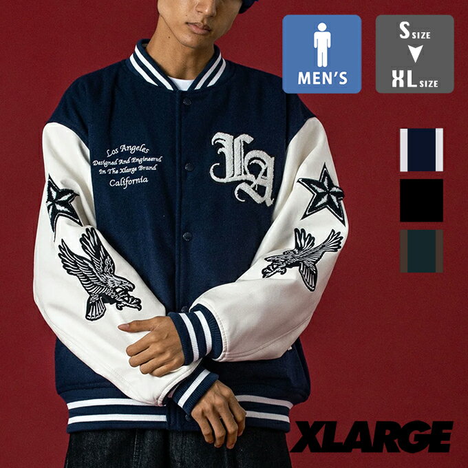 XLARGE XLARGE スタジャン スタジャン ブラック⁄ホワイト XLARGE