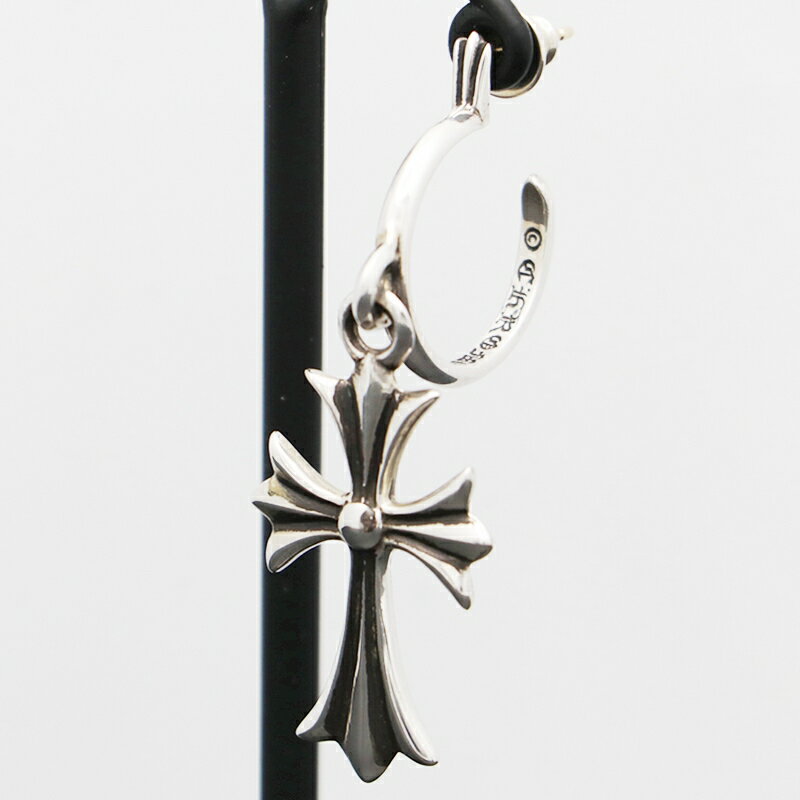 楽天市場】クロムハーツ タイニーchクロス フープイヤリングの通販