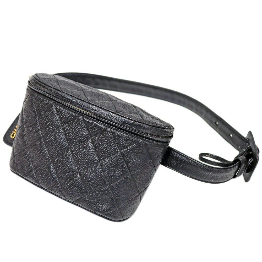 楽天市場】シャネル キャビアスキン ウエスト ポーチの通販