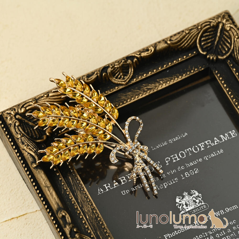 楽天市場】稲穂（ブローチ｜レディースジュエリー・アクセサリー