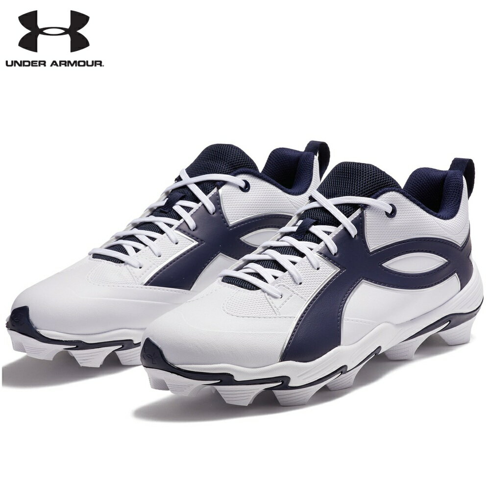 楽天市場】アンダーアーマー スパイク ネイビーの通販