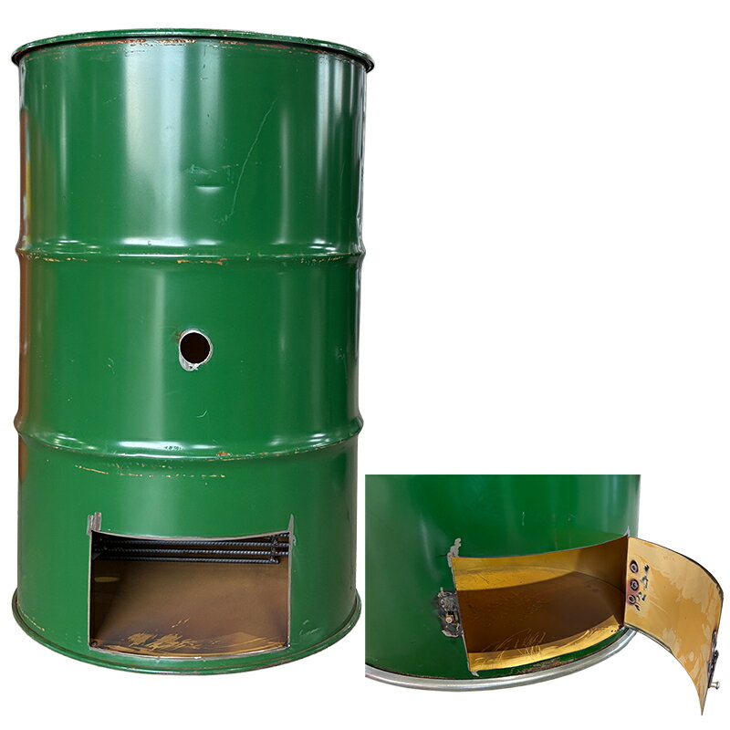 ヨッシー ドラム缶 一斗缶 焼却炉セット ヨッシー ドラム缶 一斗缶