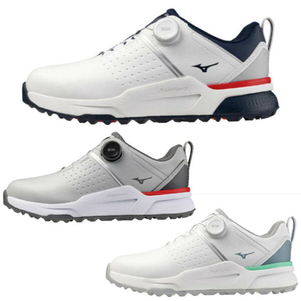 楽天市場】ミズノ ゴルフシューズ ワイドスタイル 002ボア（スポーツ