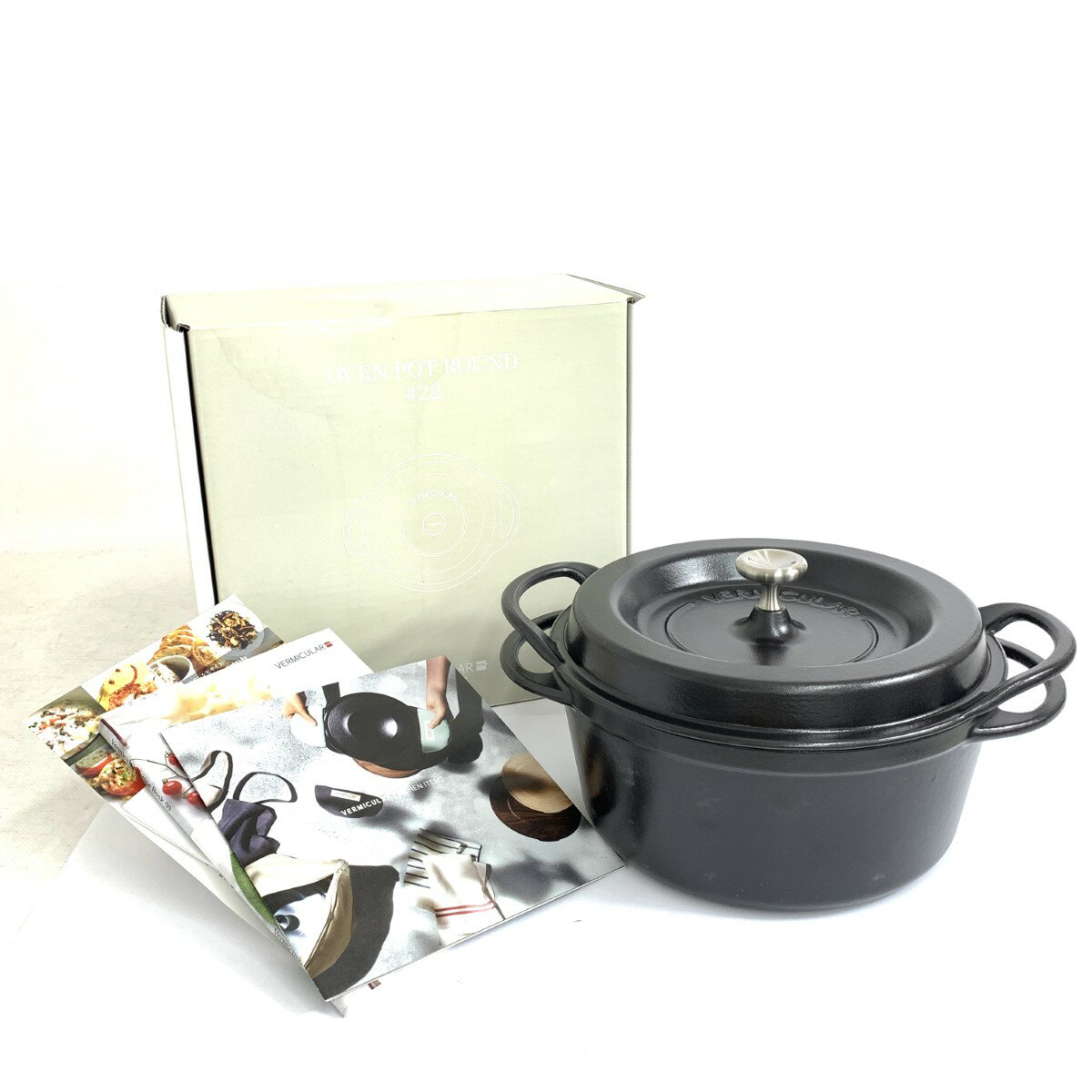 楽天市場】バーミキュラ オーブンポットラウンド 22cmの通販