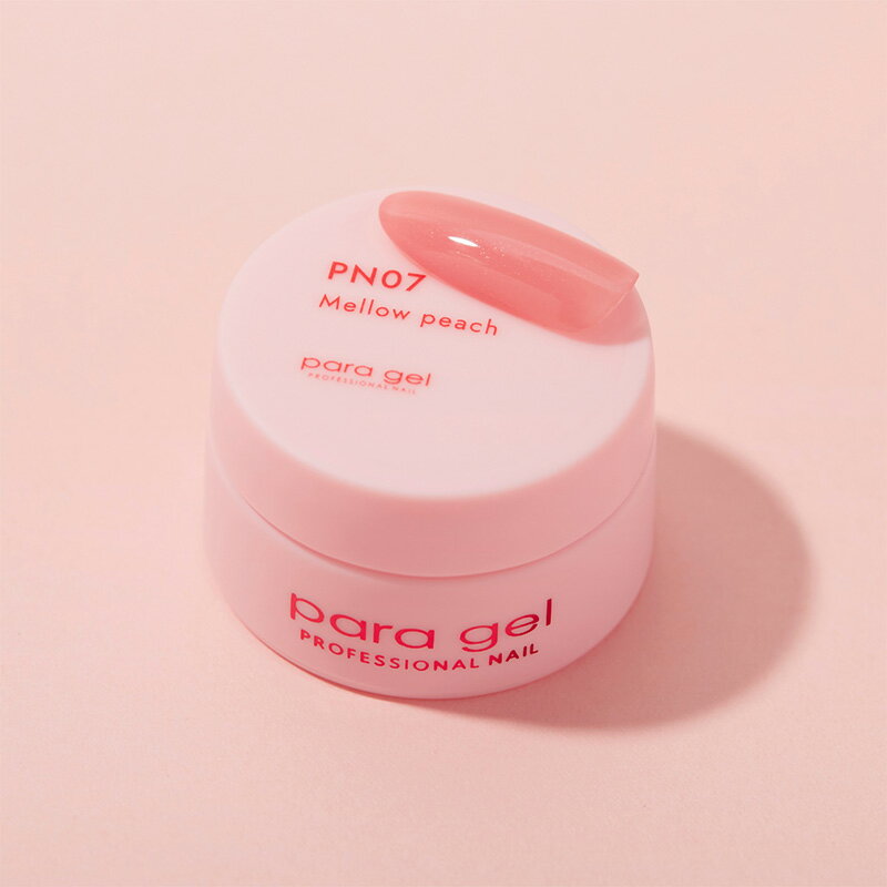 新品 パラジェルブラシ 筆 スクエア ピンク キャップ 付き 新品