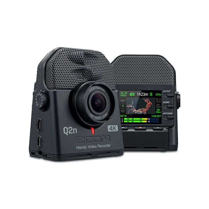 楽天市場】zoom 4kハンディビデオレコーダー q2n-4kの通販