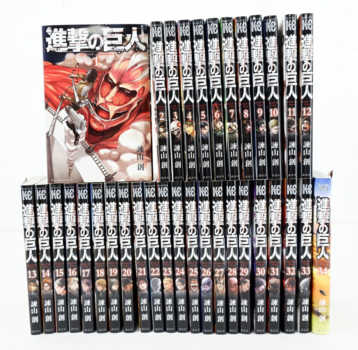 楽天市場】進撃の巨人 全巻（その他｜コミック）：本・雑誌・コミック