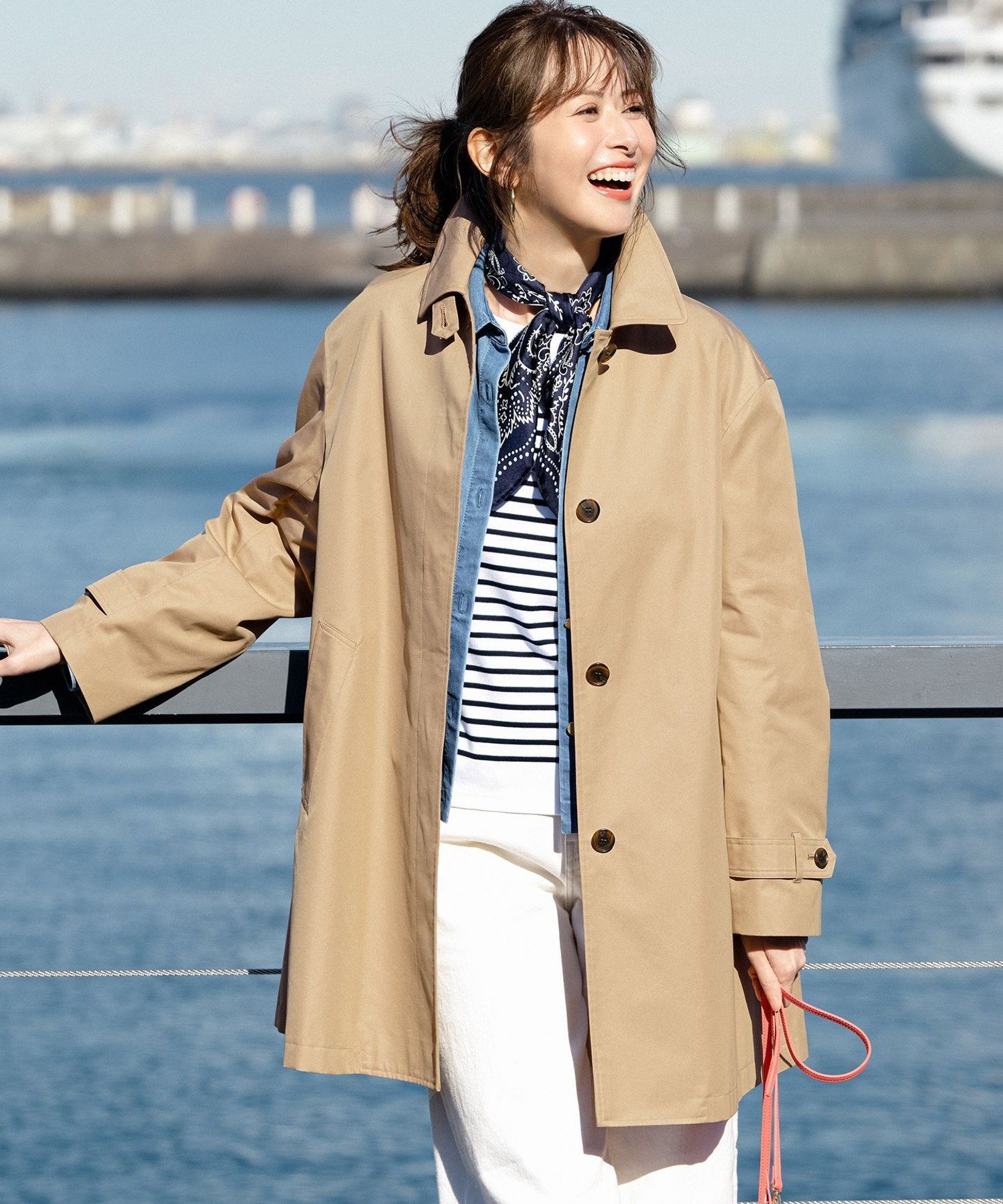 楽天市場】ベージュ（ブランド23区）（コート・ジャケット｜レディース