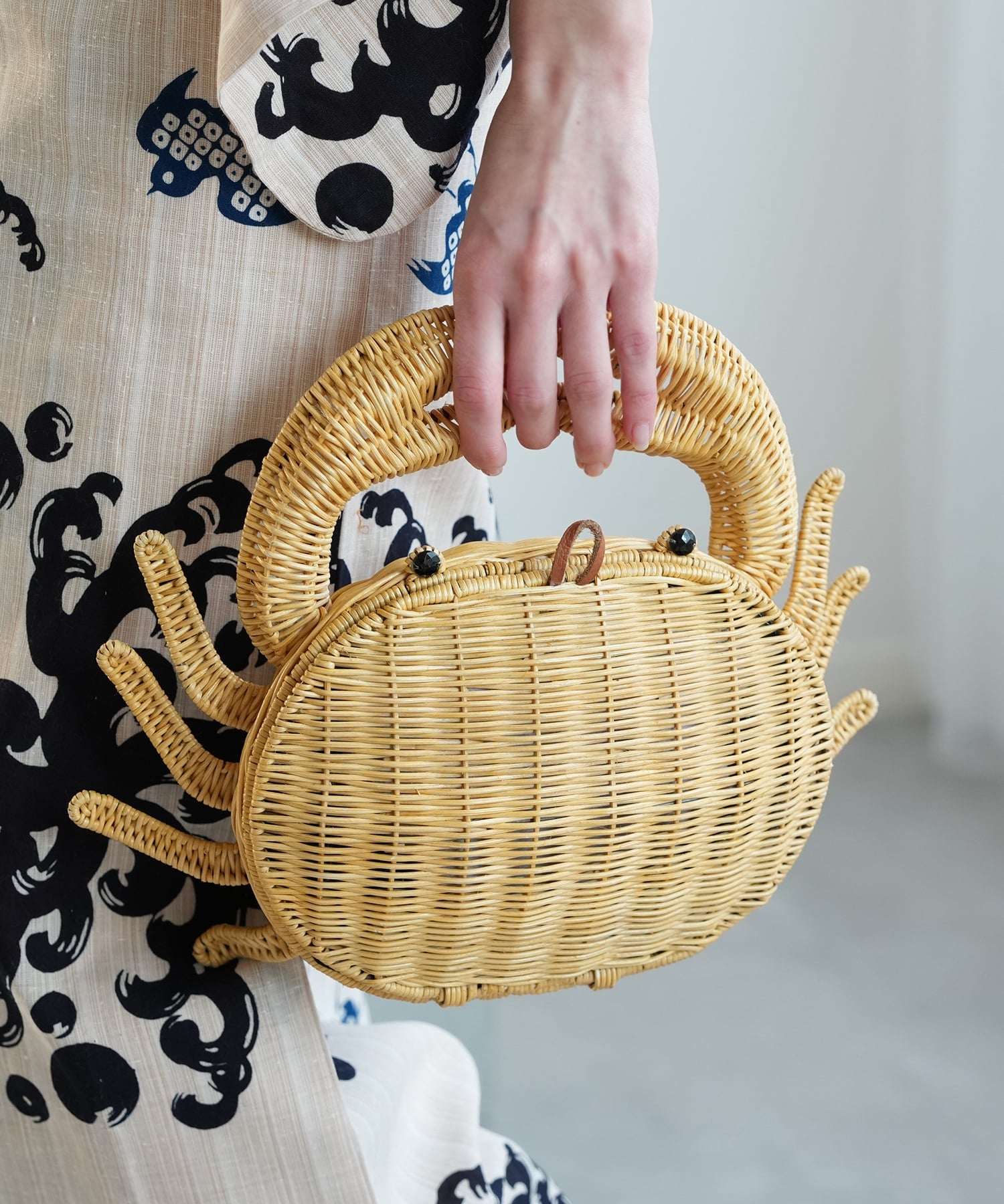 楽天市場】籐 バッグ（素材（生地・毛糸）本革）（レディースバッグ