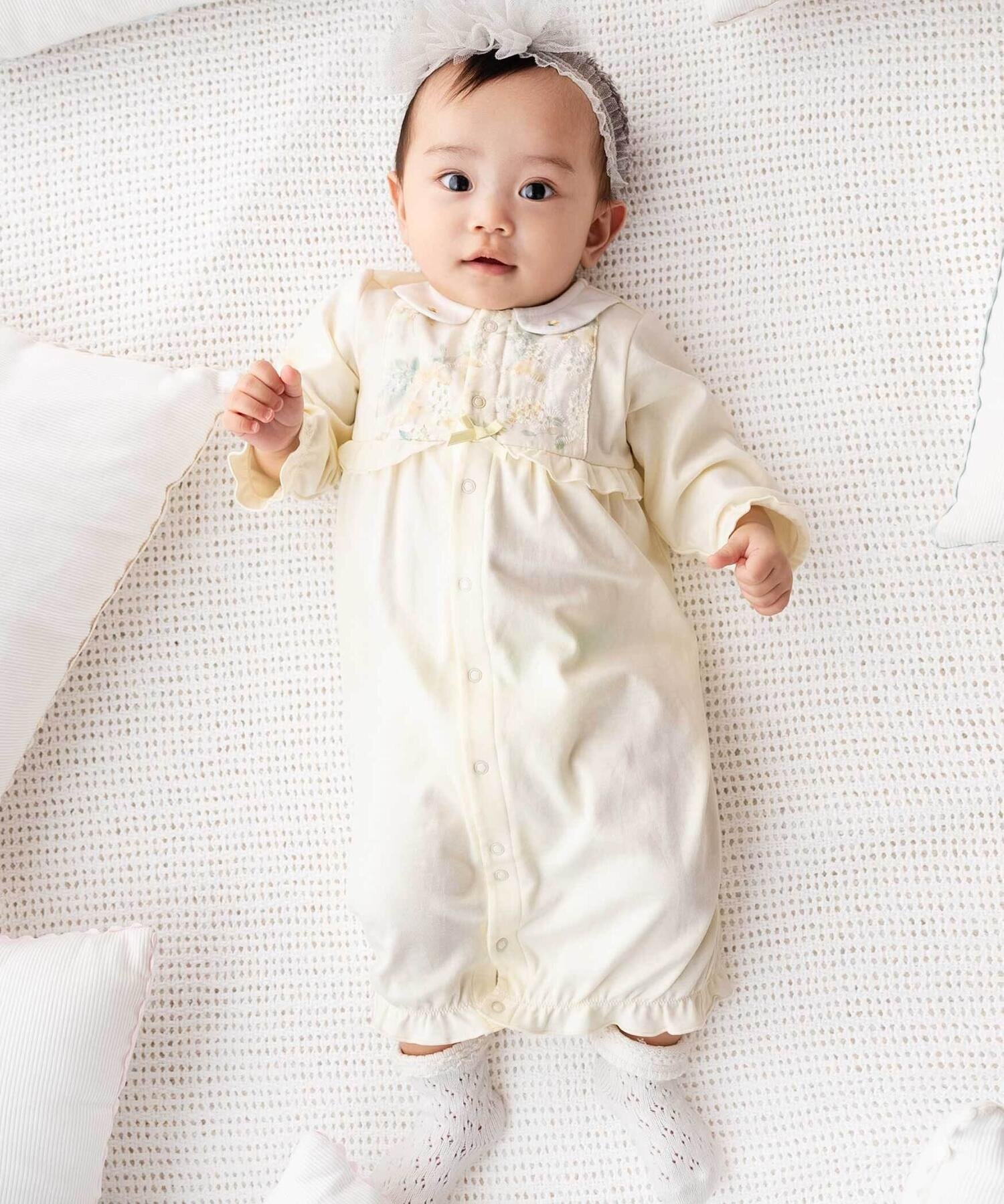 楽天市場】花柄 ロンパース（ブランドベベ）（キッズ・ベビー