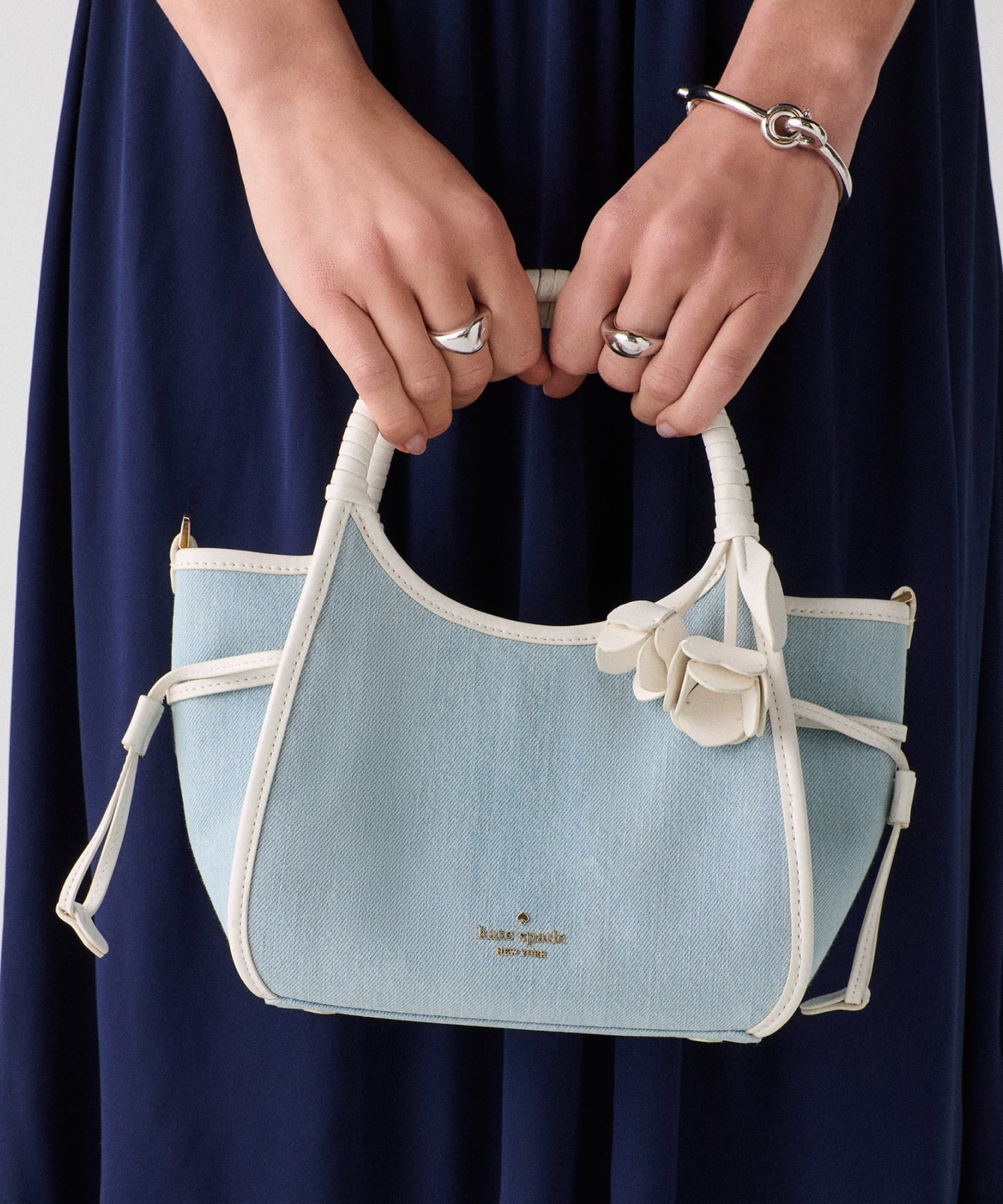 楽天市場】ケイトスペード デニム バッグの通販