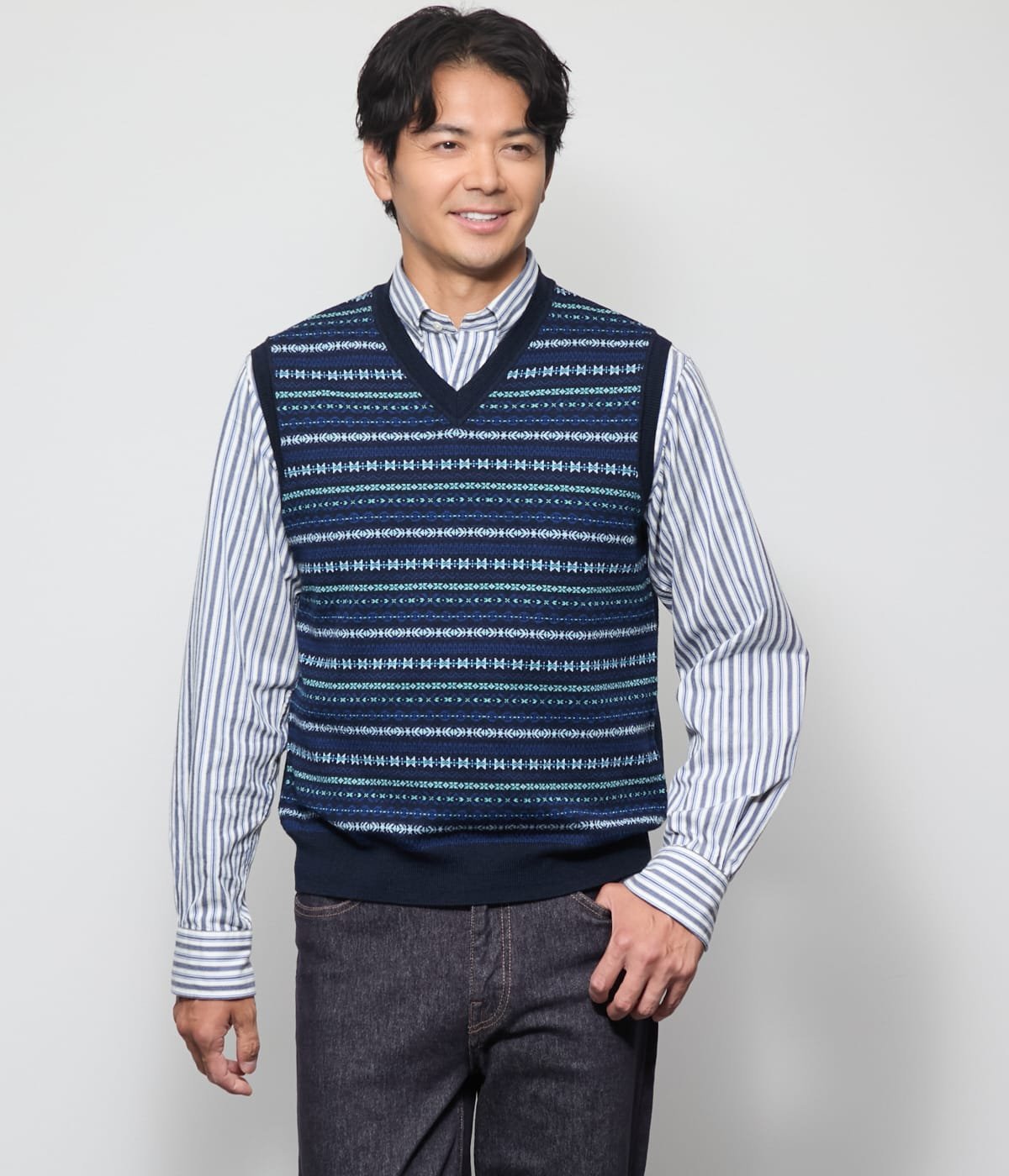 楽天市場】フェアアイル ベスト 送料無料（メンズファッション）の通販