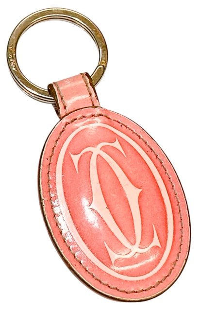 楽天市場】カルティエ 2cモチーフ キーリングの通販