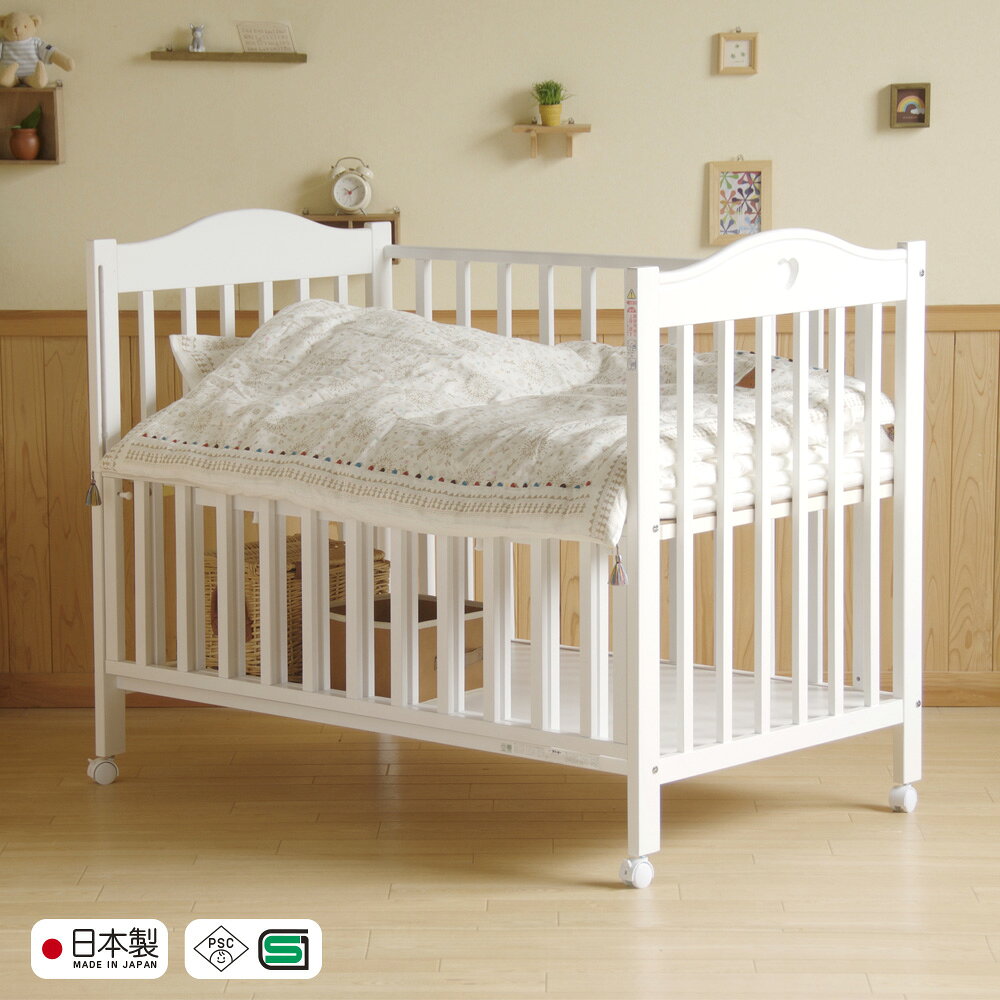 楽天市場】石崎家具 スリーピー（ベビーベッド｜ベビー用寝具・ベッド