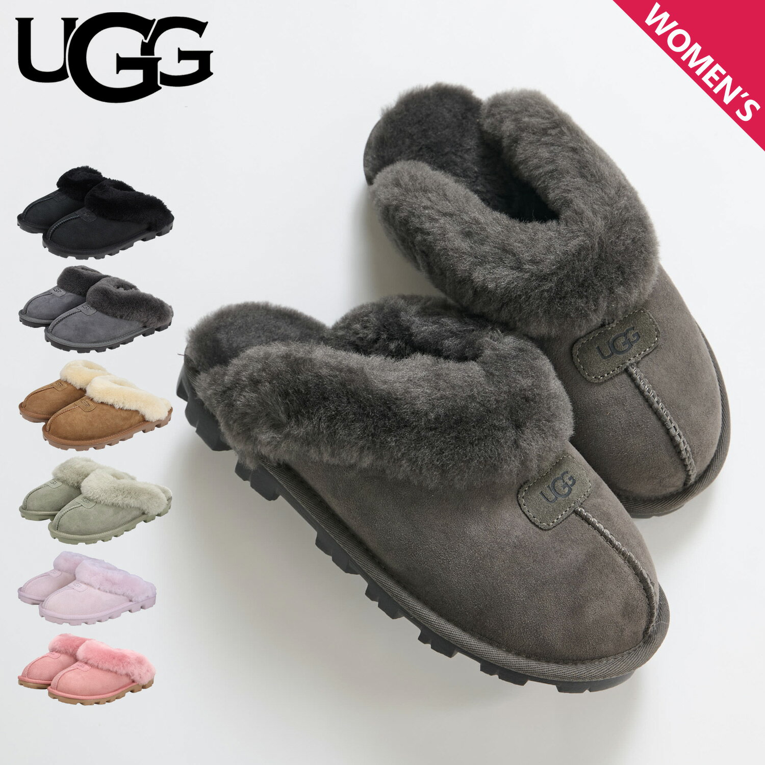 楽天市場】ugg ファーサンダル（ブランドアグ）（サンダル｜レディース