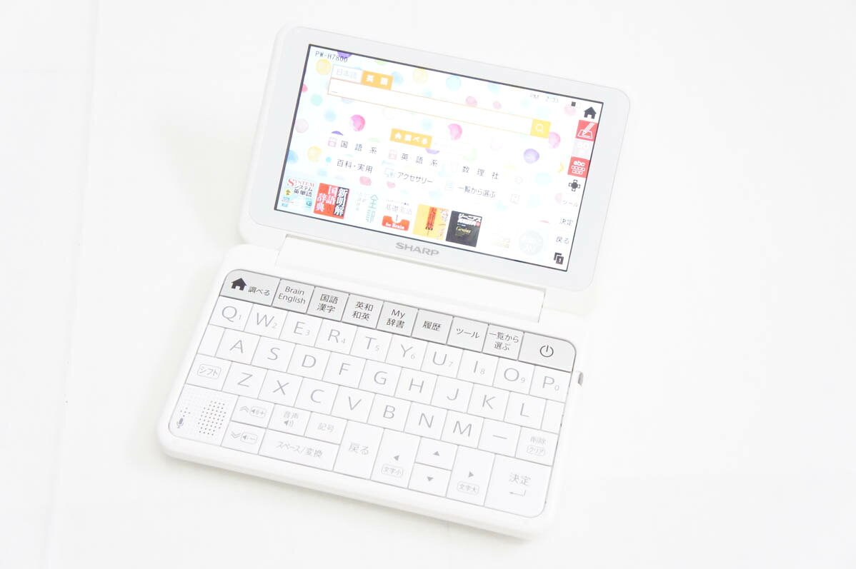 楽天市場】brain 電子辞書 シャープ pw-h7800の通販