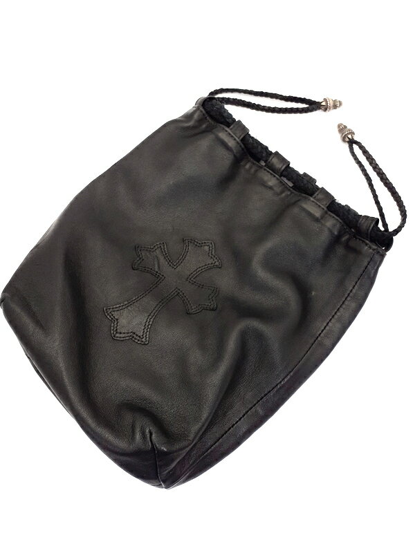 CHROME HEARTS】クロムハーツ『クロスパッチ ドローストリング サック