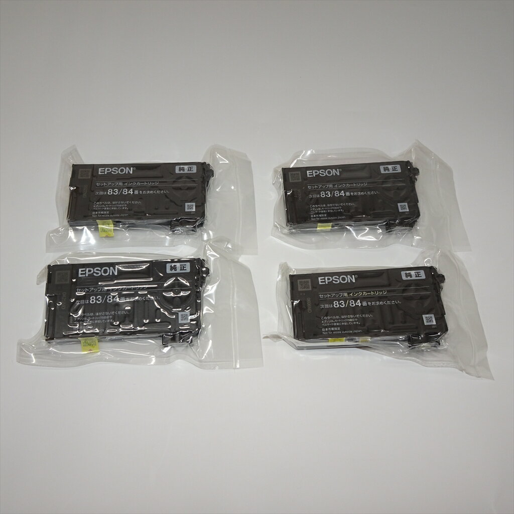 楽天市場】エプソン ic4cl84(虫めがね) 純正 インクカートリッジ 4色