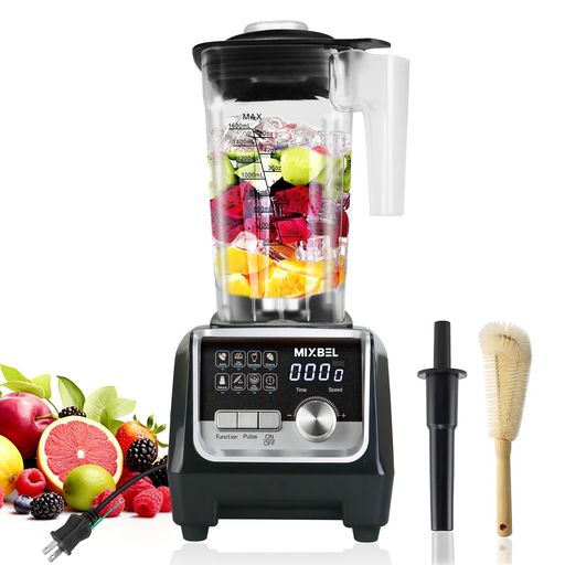 楽天市場】MIXBEL 業務用ミキサー 2Lタイマー機能付き 2200W