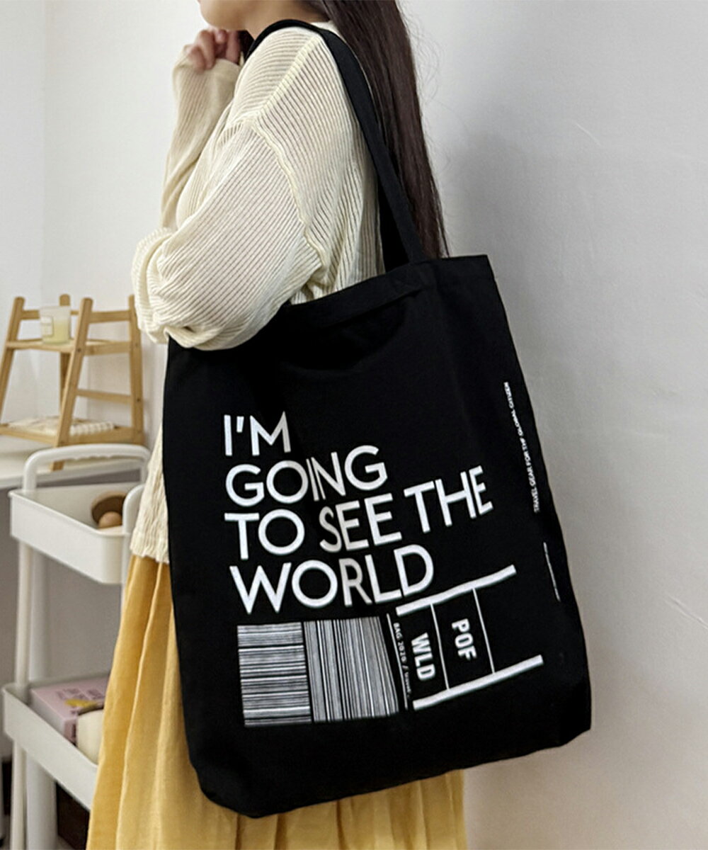 楽天市場】英字ロゴトートバッグの通販