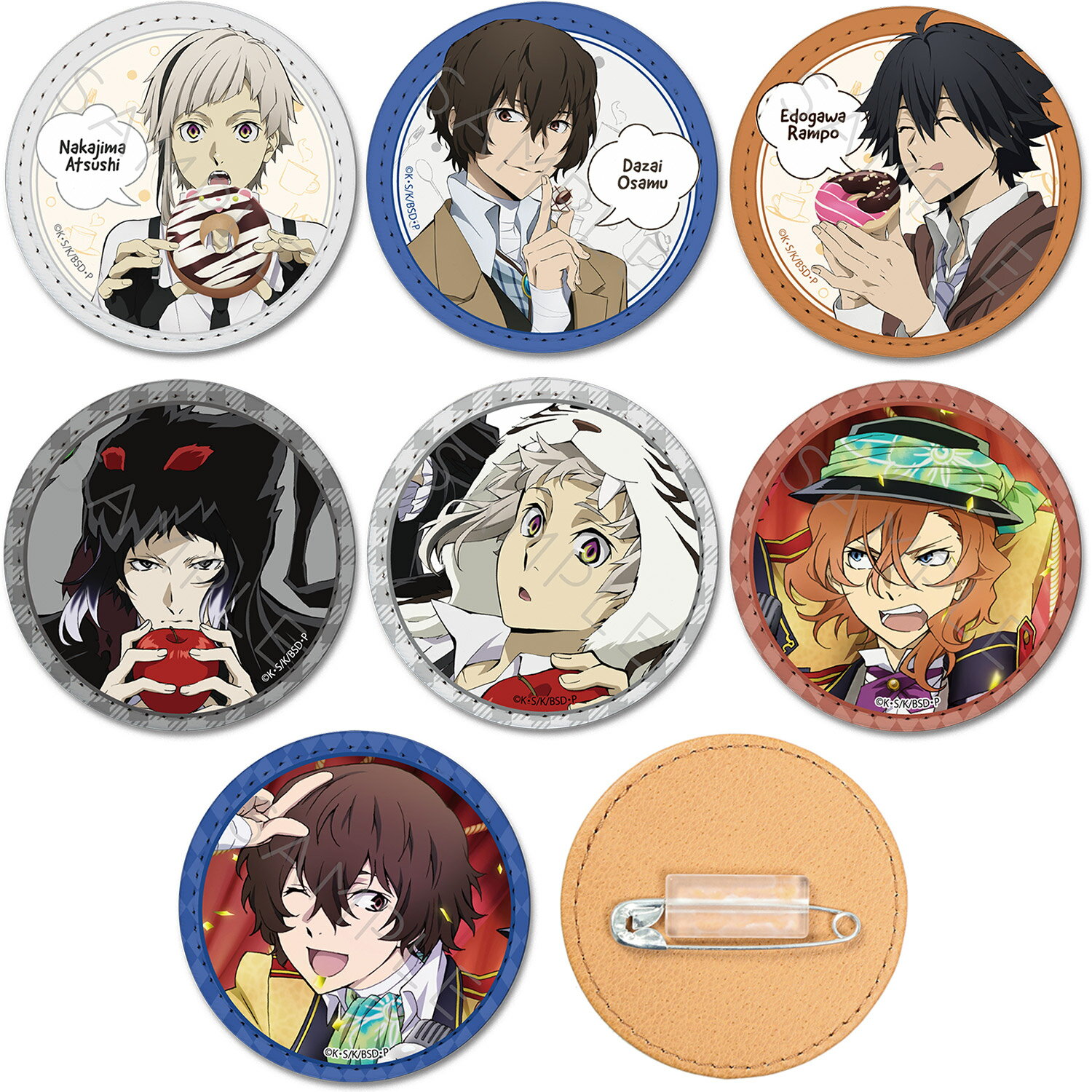 楽天市場】文豪ストレイドッグス 江戸川乱歩 グッズ（缶バッジ