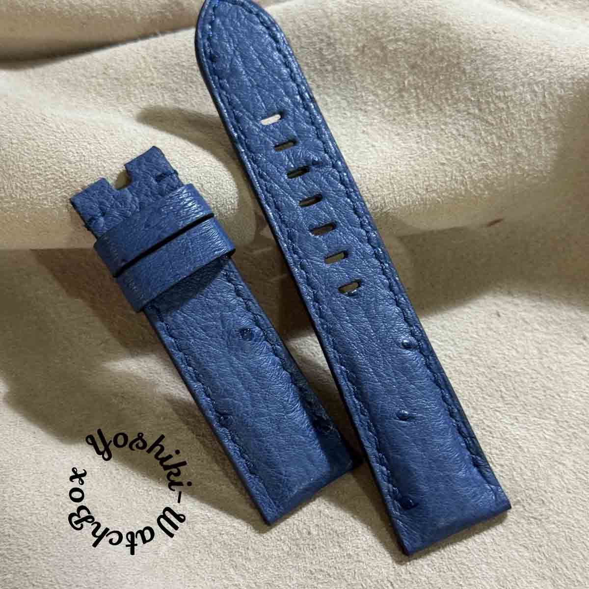 楽天市場】22mm（素材（時計ベルト）オーストリッチ）（腕時計用ベルト