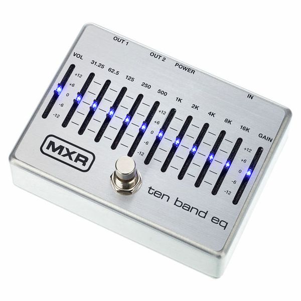 MXR 10 Band Equalizer Silver – United States