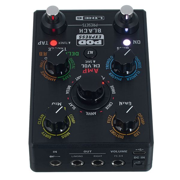 Line6 Pod Express Guitar Black – United States
