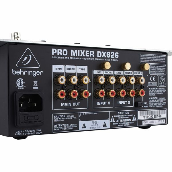 Behringer DX626 – United States