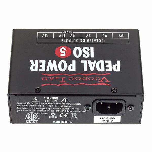 Voodoo Lab ISO5 Pedal Power – United States