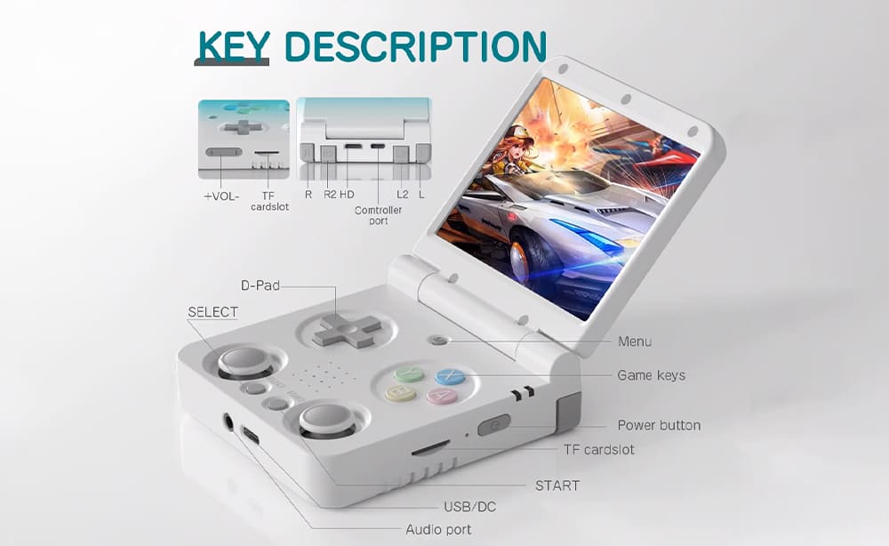 中華ゲーム機「Miyoo Flip」再販開始｜改良版 V2│とんちき録