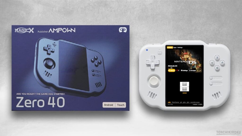 中華ゲーム機「MagicX Zero 40」レビュー｜縦型画面・特化型 Android