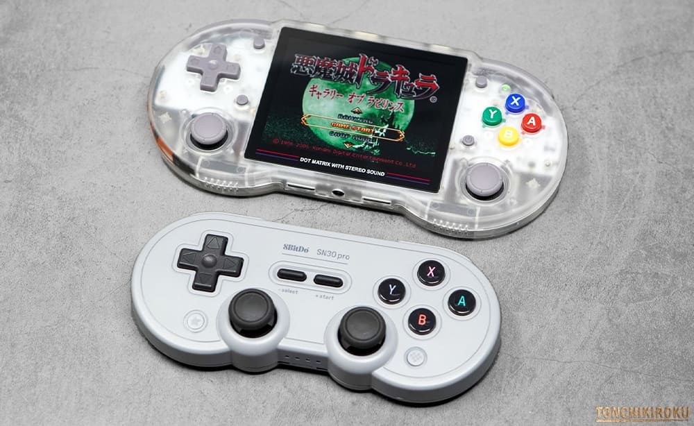 中華ゲーム機「ANBERNIC RG353PS」レビュー｜スーファミ風デザインを