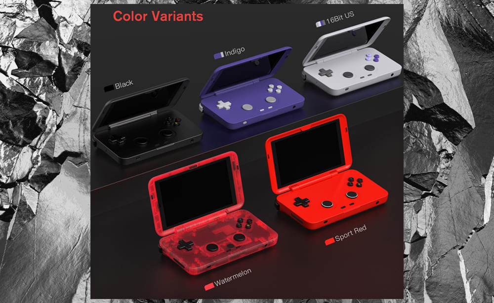 中華ゲーム機「Retroid Pocket Flip」販売開始｜クラムシェル型、価格