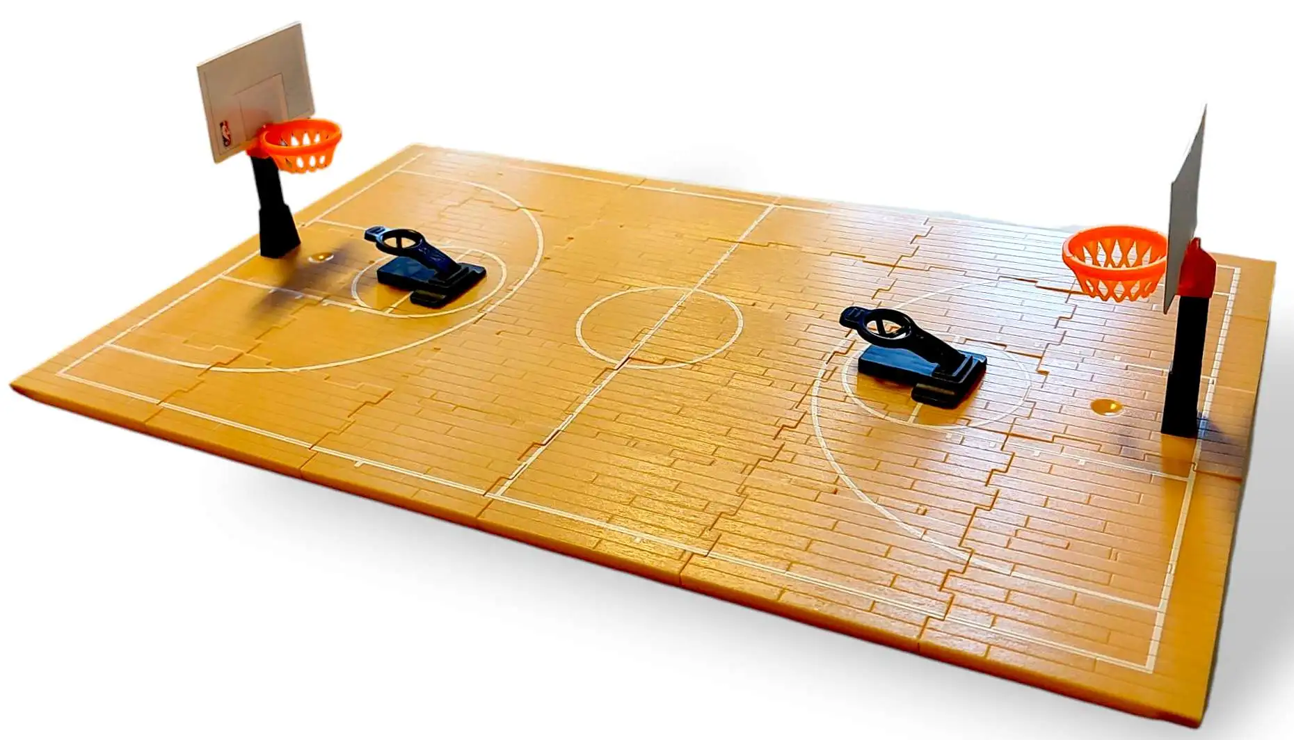 5 Surprise Mini Brands NBA Ballers Full Court with Hoops Figure