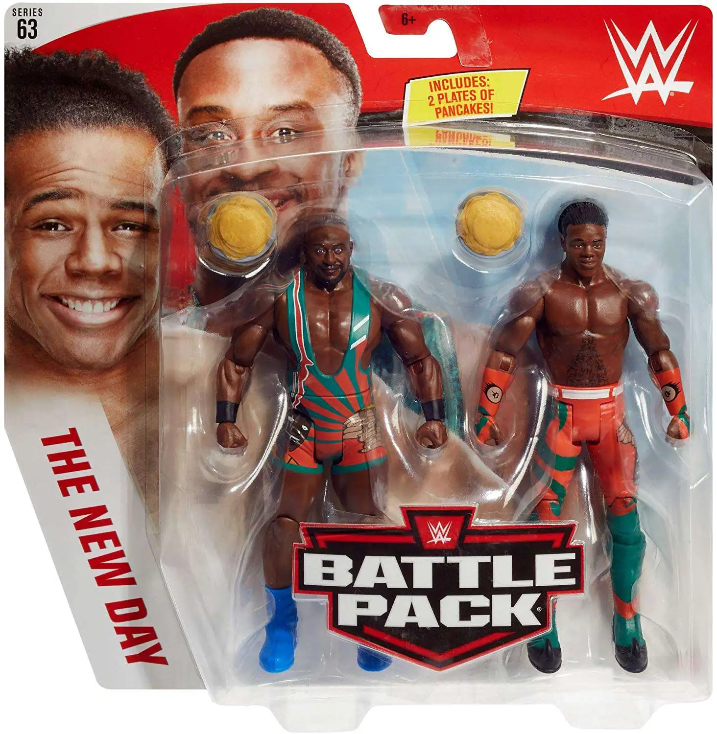 WWE Wrestling Battle Pack Series 63 Big E Xavier Woods 6 Action