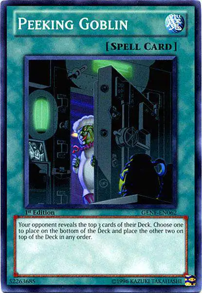 YuGiOh Trading Card Game Generation Force Single Card Common
