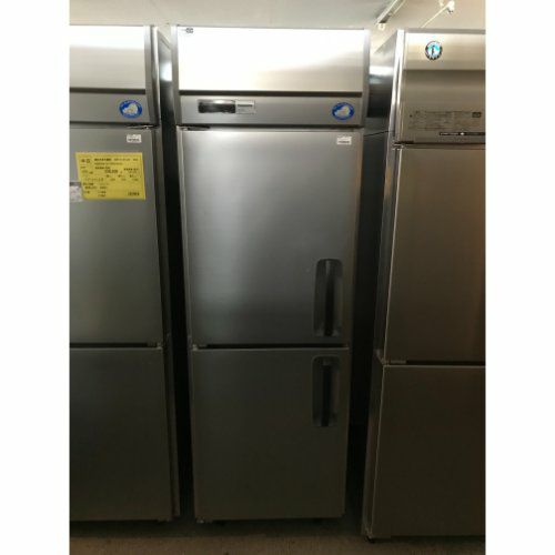 中古】縦型冷凍庫 ホシザキ HF-63ZT 幅625×奥行650×高さ1890 【送料