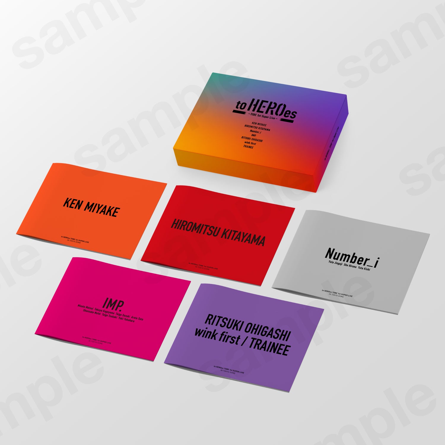 to HEROes 〜TOBE 1st Super Live〜」初回生産限定盤 | TOBE OFFICIAL