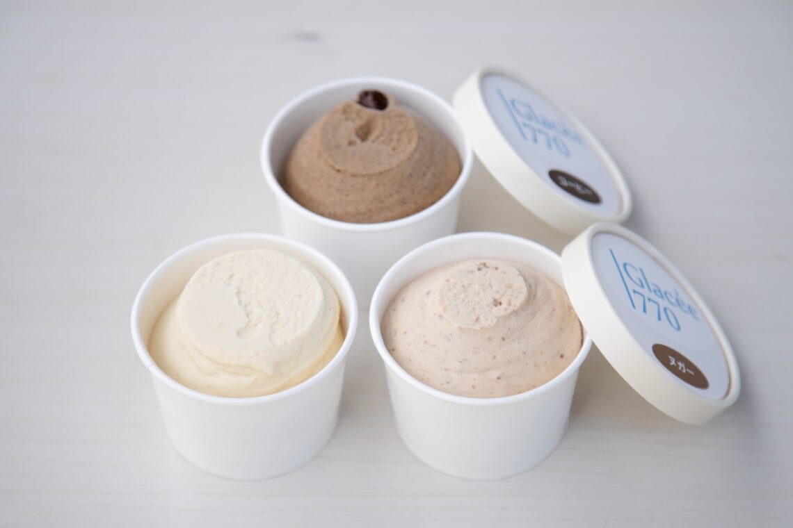 Glacee770のオーナーが手塩にかけた無添加アイス【とちぎものリレー3